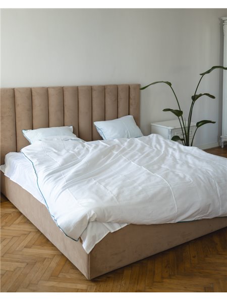 Постільний комплект "Кант" тканина преміальний Сатин (розмір євро) 5140 QC фото - Luxbikini