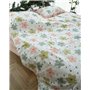 Постільний комплект "Квіти" тканина преміальний Ранфорс (розмір євро) 5128 QC фото - Luxbikini
