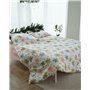 Постільний комплект "Квіти" тканина преміальний Ранфорс (розмір євро) 5128 QC фото - Luxbikini