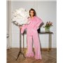 Домашній костюм "Capri" тканина велюр Рожевий 5096 QC фото - Luxbikini