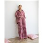 Жіноча піжама "Fiona" тканина байка Червоний 4943 QC фото - Luxbikini