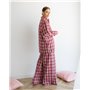Жіноча піжама "Fiona" тканина байка Червоний 4943 QC фото - Luxbikini