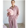Домашній костюм "Capri" тканина велюр Пудра 4932 QC фото - Luxbikini