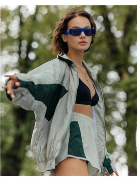 Костюм "Скай" (Тканина: плащівка жатка) Фісташка 4500 QC фото - Luxbikini