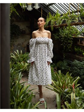 Сукня "June" Лілові квіти 4429 QC фото - Luxbikini