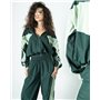 Спортивний костюм-двійка "Балі" жіночий (кофта+штани) плащівка жатка Зелений 4393 QC фото - Luxbikini