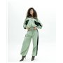Спортивний костюм-двійка "Балі" жіночий (кофта+штани) плащівка жатка Фісташка 4391 QC фото - Luxbikini