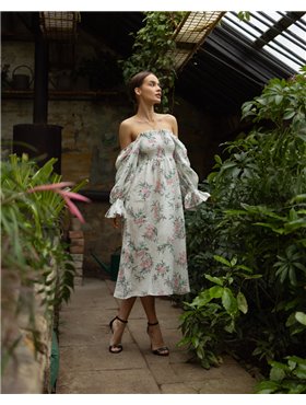 Сукня "June" Рожеві квіти 4349 QC фото - Luxbikini