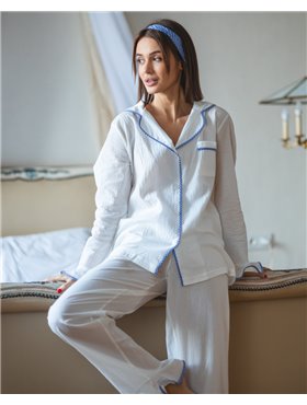 Піжама "Camilla" бавовна Білий 4195 QC фото - Luxbikini