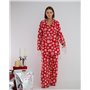 Піжамний костюм-трійка з байки "Holiday" Червоний 4146 QC фото - Luxbikini