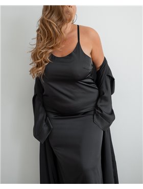 Нічна сорочка "Sofi" Чорний 3928 QC фото - Luxbikini