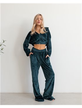 Спортивний костюм "Lila" Смарагдовий 3845 QC фото - Luxbikini