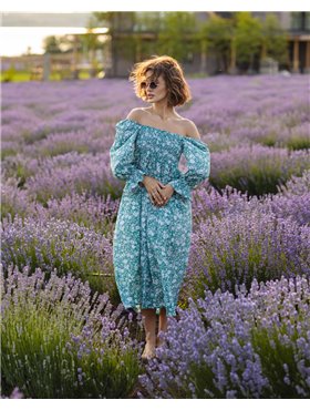 Сукня "Edit" Блакитний 3824 QC фото - Luxbikini