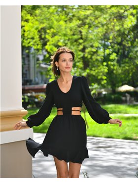 Сукня "Sara" Чорний 3817 QC фото - Luxbikini