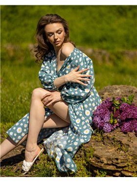 Сукня "Alora" Синій 3803 QC фото - Luxbikini