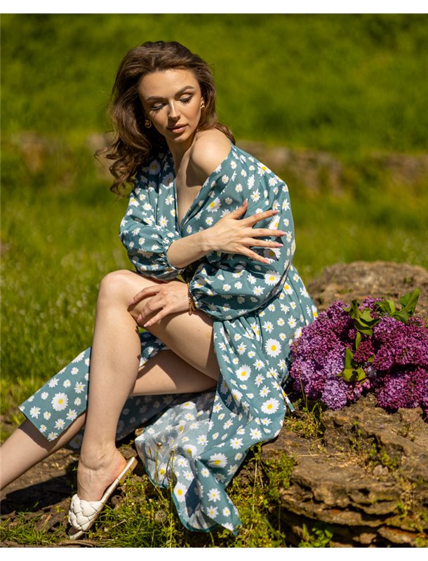 Сукня "Alora" Синій 3803 QC фото - Luxbikini