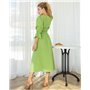 Сукня "April" (Тканина: муслін) Салатовий 3768 QC фото - Luxbikini
