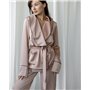 Костюм в піжамному стилі "Estelle" Пудровий 3732 QC фото - Luxbikini