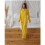 Домашній костюм велюр "Emma" жовтий 3620 QC фото - Luxbikini