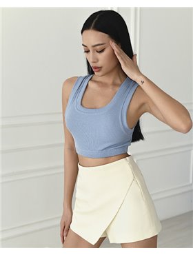 Жіночий топ "Lillian" блакитний 3403 QC фото - Luxbikini