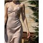 Сукня сатин Patricia Пудра 3313 QC фото - Luxbikini