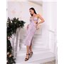 Cукня сатин Patricia Ліловий 3308 QC фото - Luxbikini