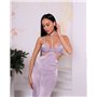 Cукня сатин Patricia Ліловий 3309 QC фото - Luxbikini