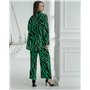 Піжамний костюм трійка "Zаra"(Сорочка+бра+штани) Зелений 3262 QC фото - Luxbikini