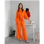 Домашній костюм шовк Армані Tokyo Помаранчевий 2958 QC фото - Luxbikini