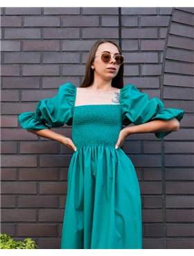 Сукня "Sabrina" Смарагдовий 2802 QC фото - Luxbikini