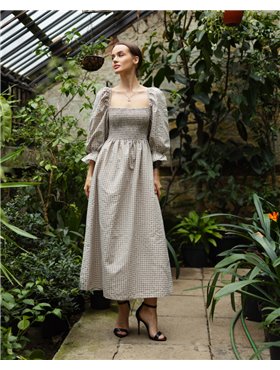 Сукня "Sabrina" Бежевий 2774 QC фото - Luxbikini