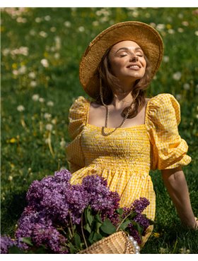 Сукня "Sabrina" Жовтий 2770 QC фото - Luxbikini