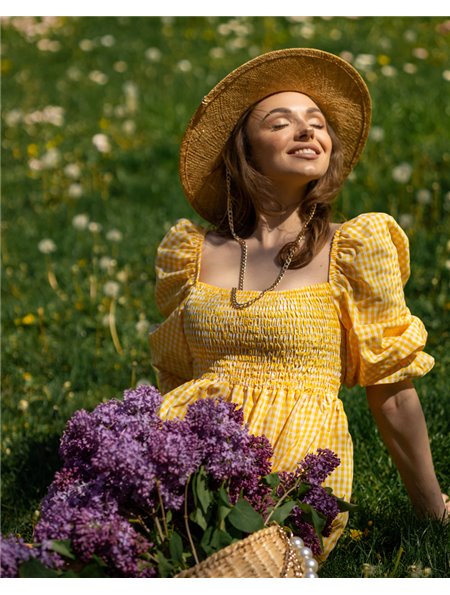 Сукня "Sabrina" Жовтий 2771 QC фото - Luxbikini