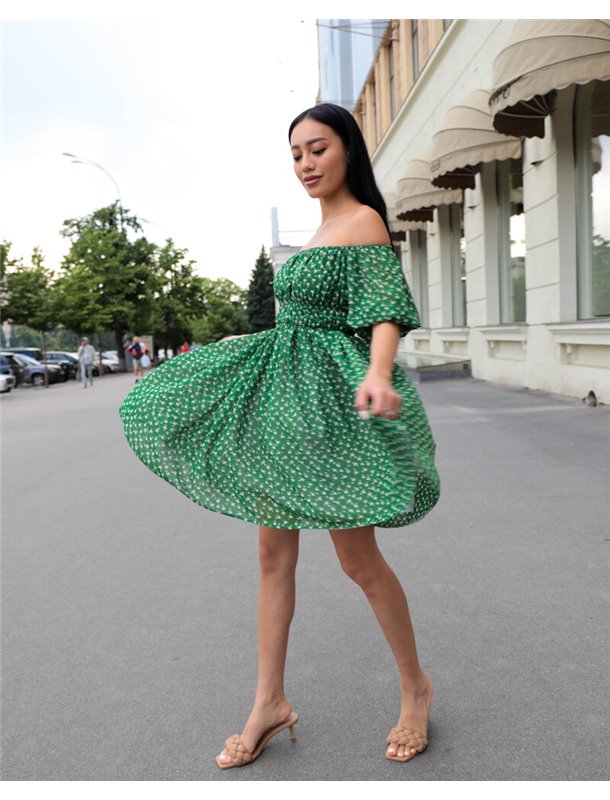 Сукня "Lina" Зелений 2762 QC фото - Luxbikini