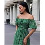 Сукня "Lina" Зелений 2762 QC фото - Luxbikini