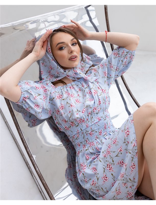 Сукня "Mia" Блакитний 2734 QC фото - Luxbikini