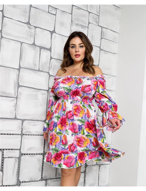 Сукня Molly Білий 2711 QC фото - Luxbikini