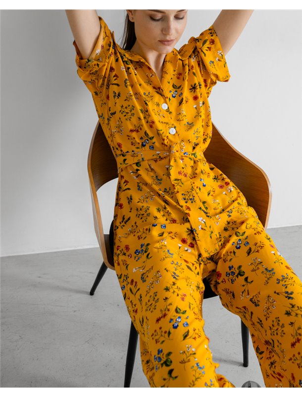 Комбінезон Ellen Жовтий 2521 QC фото - Luxbikini