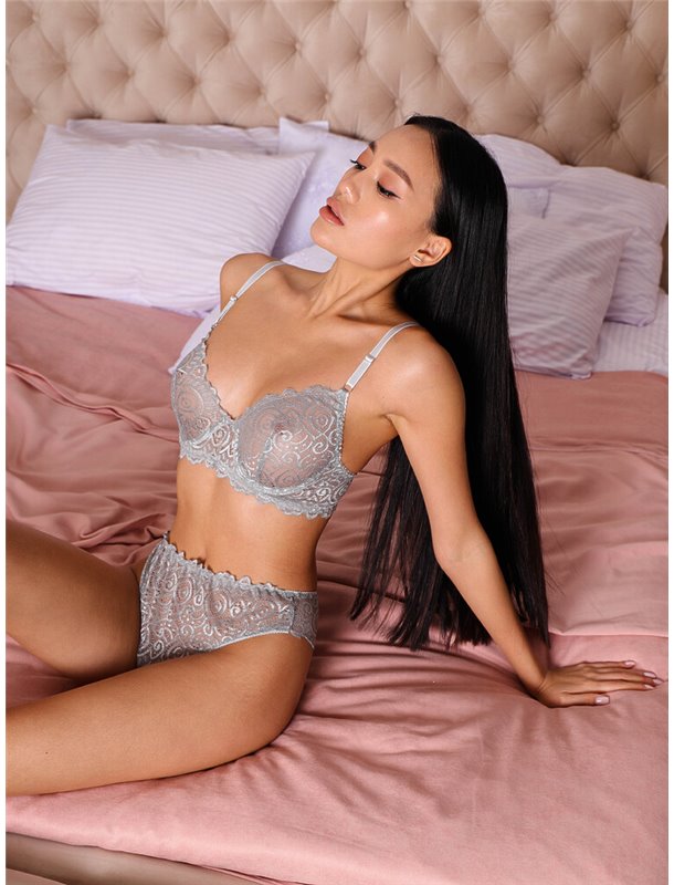Нижня білизна Molly Сірий 2383 QC фото - Luxbikini