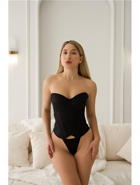 Елегантний жіночий корсет в полоску DO3995 DO3995 Ghazel фото - Luxbikini