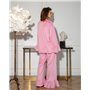 Домашній костюм "Capri" тканина велюр Рожевий 5095 QC фото - Luxbikini