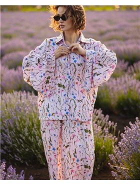 Жіночий костюм "Fiorella" тканина полірована бавовна 4845 QC фото - Luxbikini