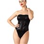 Боді Art of Sex - Jazz, колір чорний з ефектом мокрого оксамиту, Розмір S SX3437 Art of Sex (Україна) фото - Luxbikini