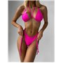 Барвистий купальник трикутник 345/72_S Domino фото - Luxbikini