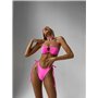 Барвистий купальник трикутник 345/72_S Domino фото - Luxbikini