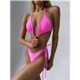Барвистий купальник трикутник 345/72_S Domino фото - Luxbikini