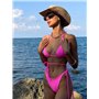 Барвистий купальник трикутник 345/72_S Domino фото - Luxbikini