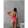 Барвистий купальник трикутник 345/72_S Domino фото - Luxbikini