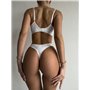 Повсякденний комплект білизни топ на одне плече, трусики бікіні 216/59-S Domino фото - Luxbikini