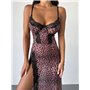 Спокусливий пеньюар у леопардовому принті 076/121-S Domino фото - Luxbikini